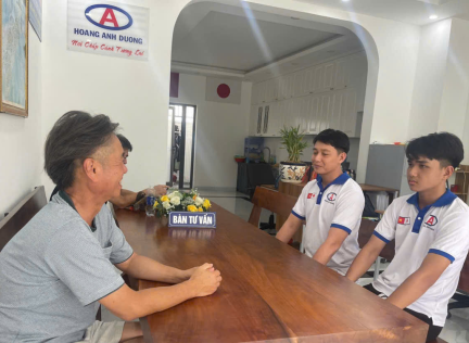 Trung tâm Nhật ngữ Hoa Anh Đào Việt – Nhật cảm ơn Công ty Tamaki Bankin Kougyo - Shizuoka đã đến thăm