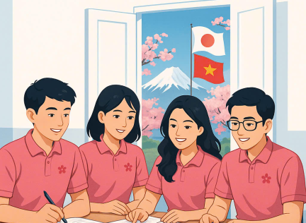 Trung tâm Hoa Anh Đào – Khởi đầu ước mơ Nhật Bản