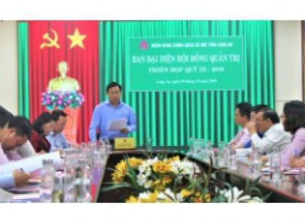 Long An: Nguồn vốn địa phương chuyển ủy thác sang Ngân hàng Chính sách xã hội còn thấp