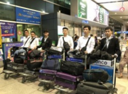 Công ty TNHH Phát triển nguồn nhân lực Hoàng Ánh Dương: Đầu năm tiễn thực tập sinh “xông đất” Nhật Bản
