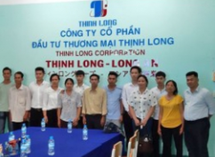 Cty TNHH Hoàng Ánh Dương: Họp mặt gia đình thực tập sinh trước khi xuất cảnh