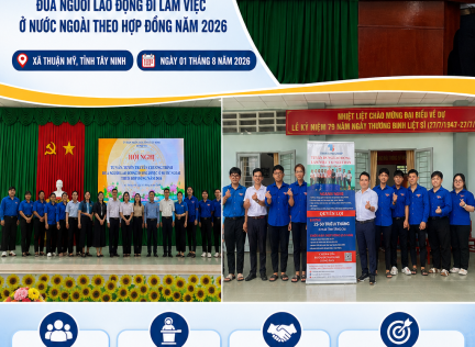 KẾT NỐI CƠ HỘI VIỆC LÀM – MỞ RỘNG TƯƠNG LAI CHO NGƯỜI LAO ĐỘNG
