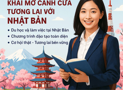 Khai mở cánh cửa tương lai với Nhật Bản cùng Trung tâm Hoa Anh Đào