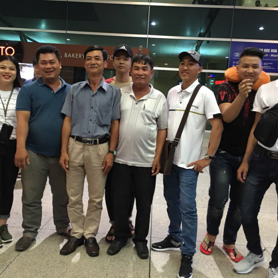 HỌC VIÊN CHUẨN BỊ CHO CHUYẾN ĐI