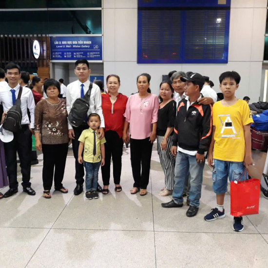 HỌC VIÊN CHUẨN BỊ CHO CHUYẾN ĐI