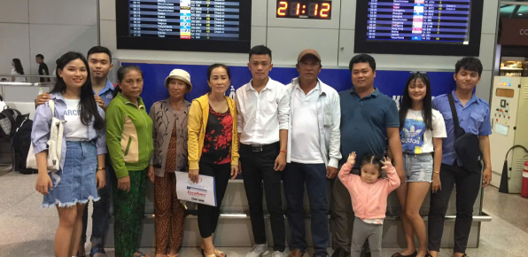HỌC VIÊN CHUẨN BỊ CHO CHUYẾN ĐI